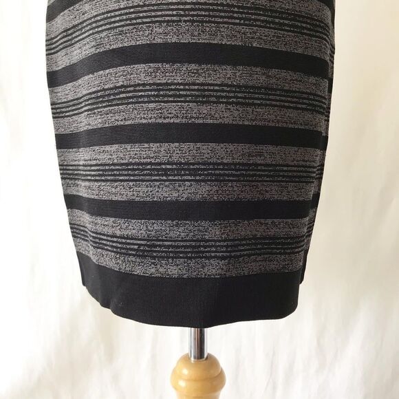 BCBG Maxazria strapless stripe bodycon Dress M - Picture 5 of 11